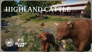 Creating an Idyllic Highland Cattle Barnyard: A Planet Zoo Speed Build