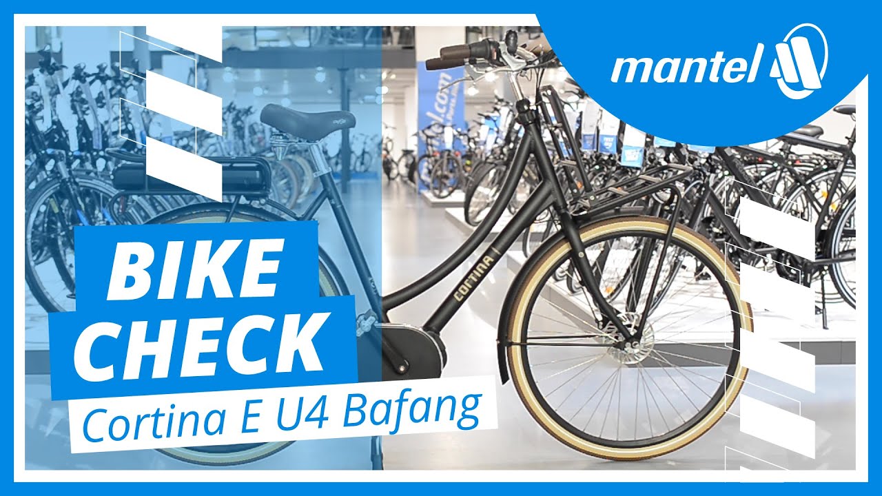 Cortina E U4 Bafang 2020 Elektrische fiets - YouTube