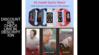 Elderly Smart Watch For Seniors Kids Fall Detection Smartwatch SOS Watch GPS Positioning 4G Sim Card