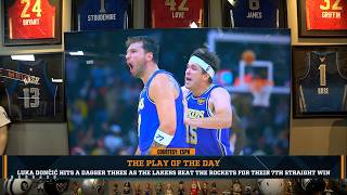 Play Of The Day: Luka Doncic Hits A Dagger 3 As The Lakers Beat The Rockets | 3/19/26