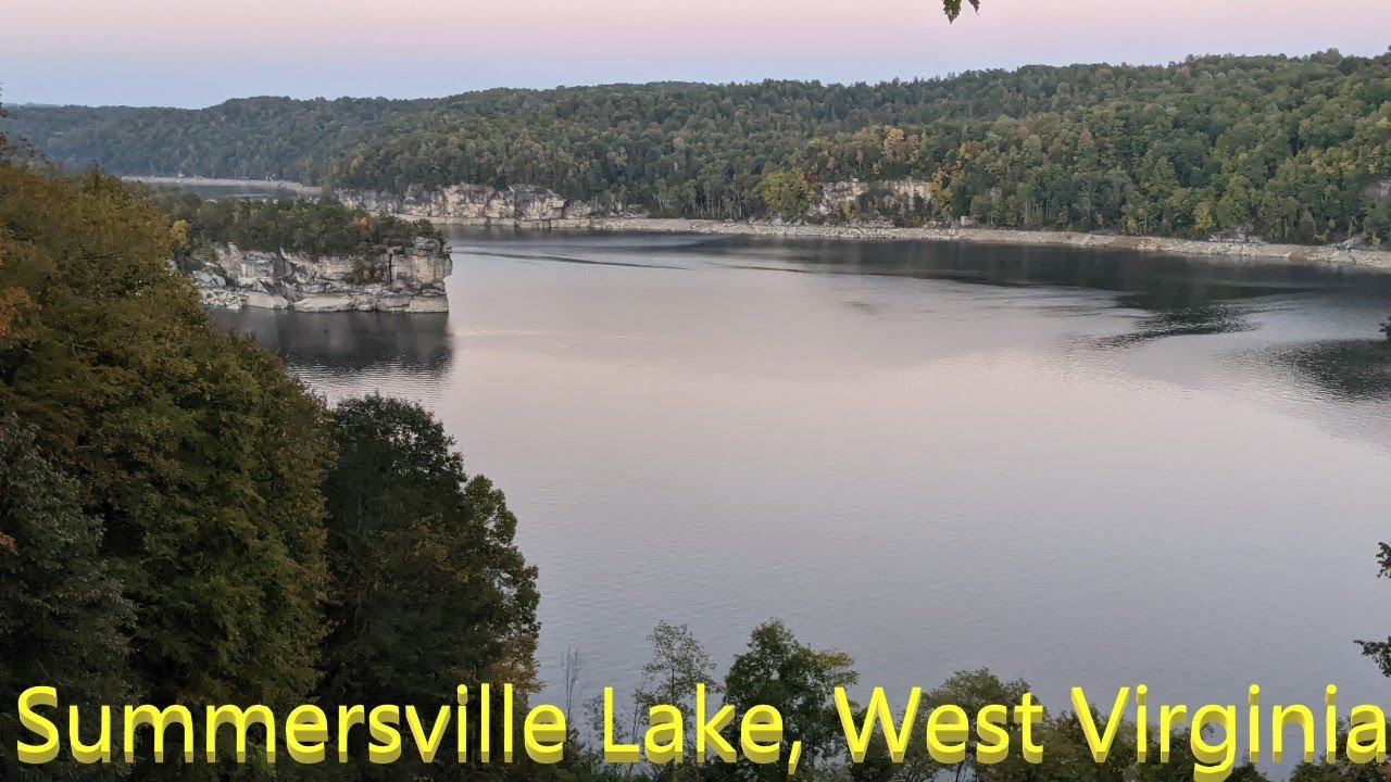 Summersville Lake and property searching in WV RV Road Trip Oct 6