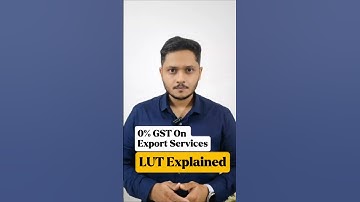 How to Export Services Without Paying GST | LUT Explained Simply | Aditya Sharma