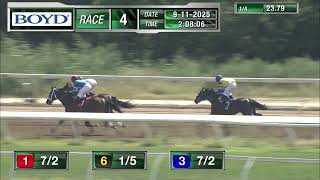 RACE 4 PROGRAM 9 11 2025