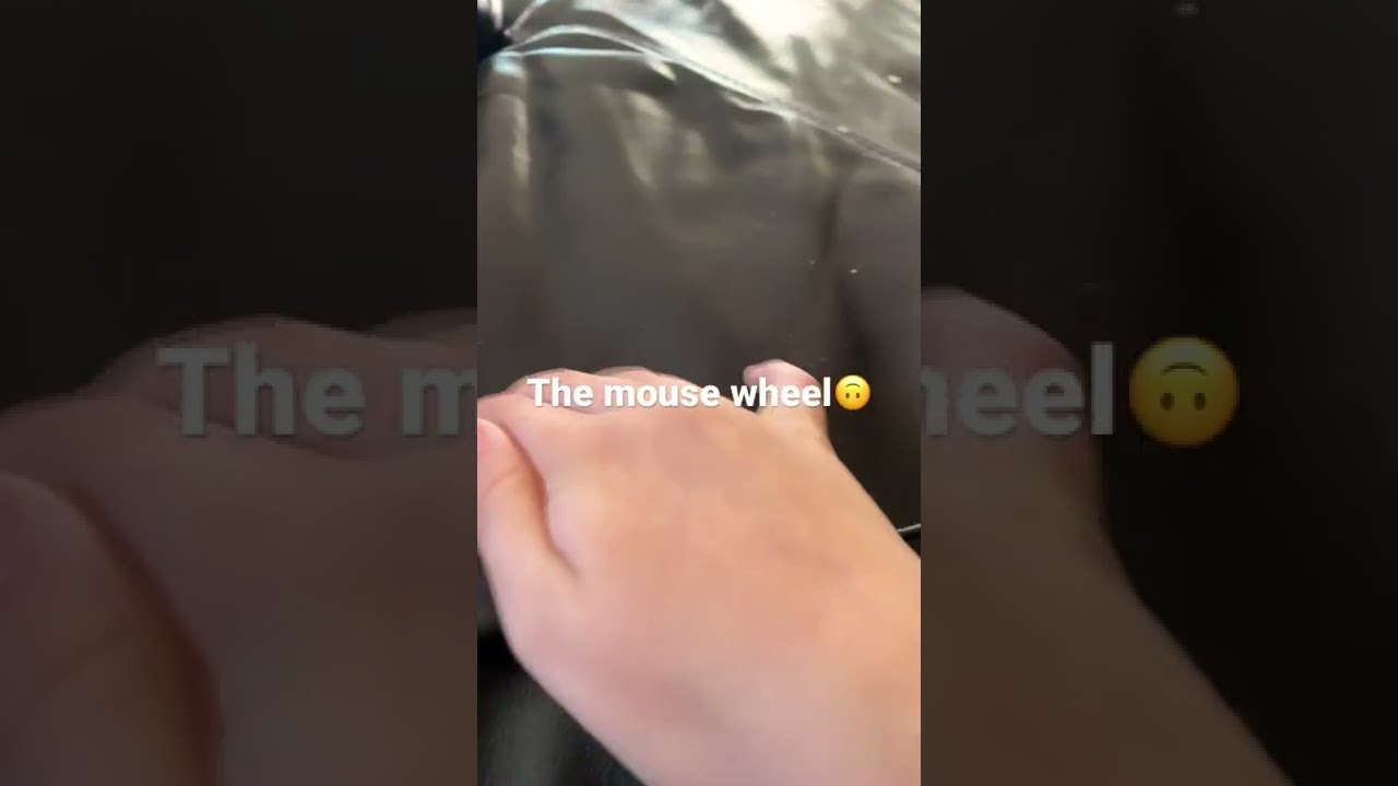 The mouse wheel👁👄👁