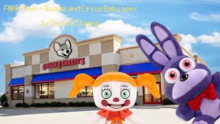 FNAF Plush - Bonnie and Circus Baby goes to Chuck E Cheese