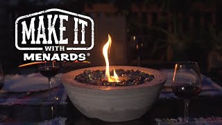 Tabletop Fire Bowl - Make It With Menards