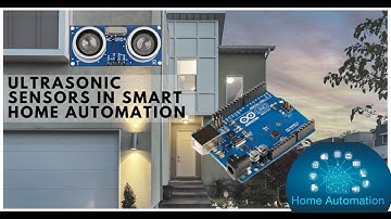 Ultrasonic sensor with arduino and relay.