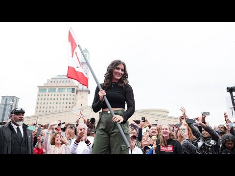 #SheTheNorth: Rally for Bianca Andreescu in her hometown of Mississauga