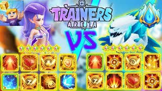 Charmserpent VS Blazzer | Queen Of Water VS King Of Water | [Trainers Area - Blockman Go Advantures]