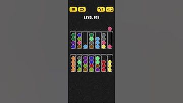 Ball Sort - Color Puzzle Game - Level 979 - Walkthrough SOLVED by RobotPlayer AI!!!