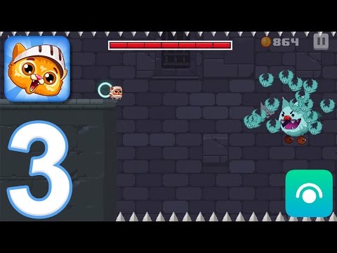 Cat Knight Story - Gameplay Walkthrough Part 3 - World 3 (iOS, Android)