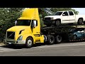 ATS - Volvo VNL Day Cab Transporting Cars Part 2