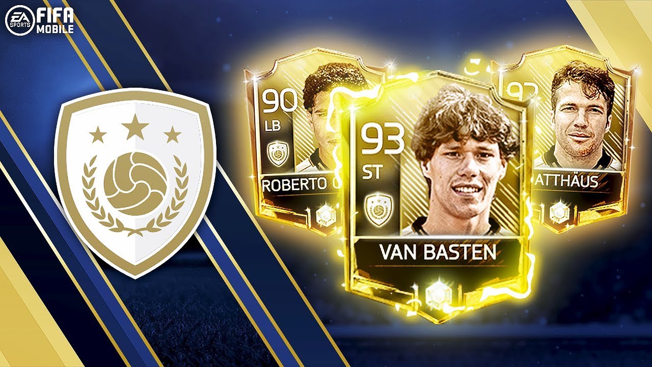 BRAND NEW ICONS!!! VAN BASTEN, MATTHÄUS & ROBERTO CARLOS!!! FIFA MOBILE