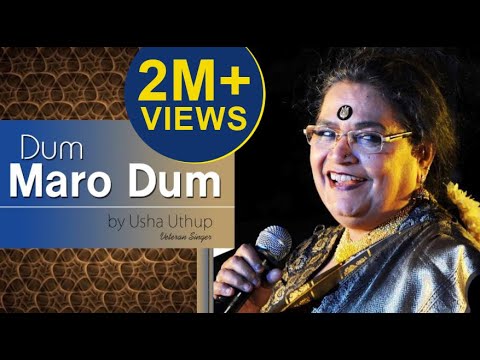 Dum Maro Dum  FT Usha Uthup Live on Hindi Superhit Song   HD