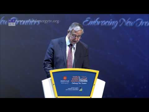 World Energy Congress | Mustafa Akıncı, President,  Republic of Northern Cyprus