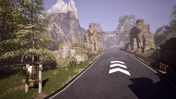 Dexsoft Games: Racing Track - Forrest (Unreal Engine)