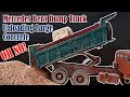 Mercedes Benz Dump Truck Unloading Large Concrete - unload quarry stone