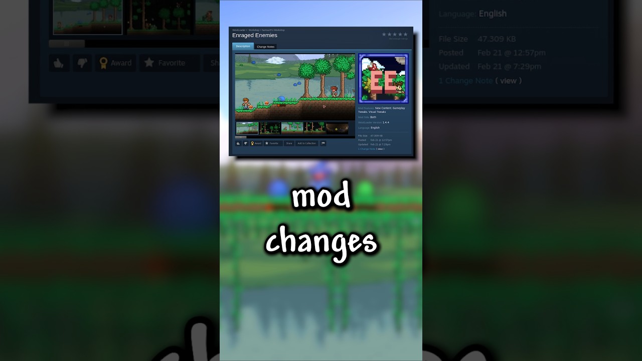 This Mod Gives Terraria Enemies An ENRAGED MODE...