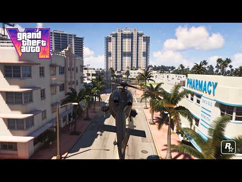 GTA 6 Free Roam Gameplay With Jason & Lucia – 8 Minutes of Gameplay Trailer (Concept)