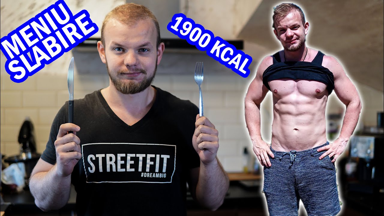 MENIU Pentru SLABIRE 1900 KCAL | Ce Mananc intr-o zi!