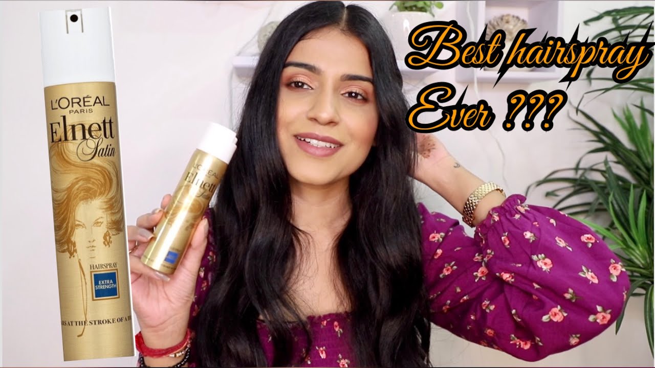 L'Oreal Elnett Satin Hairspray Review 