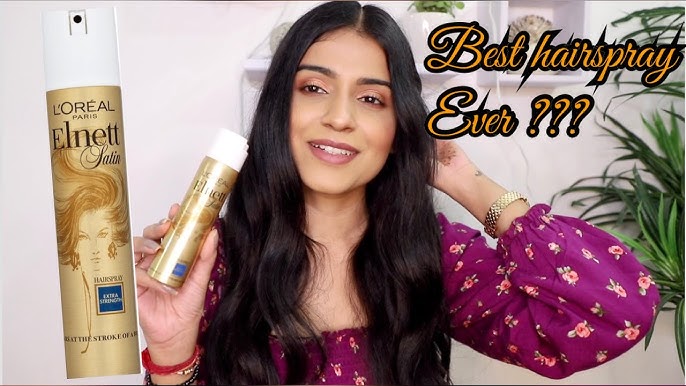 L'Oreal Elnett Satin Hairspray Review 