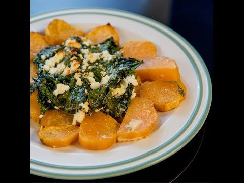 Spinach and Sweet Potato Casserole