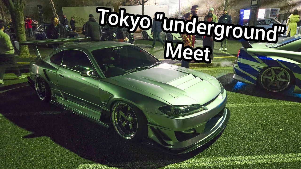 UNDERGROUND Tokyo Car Meet Hosted by Peaches Japan - YouTube