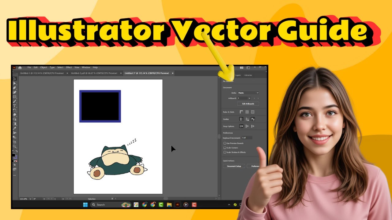 Как создать векторный файл в Illustrator | Чистое, масштабируемое изображение (2026)