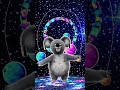 Adorable Koala Dancing Among the Planets in Space 🌍🐨✨