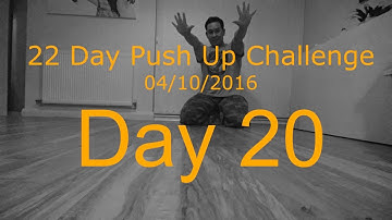 Day 20 - 22 Push Up Challenge - Raise Awareness For Combat Veterans