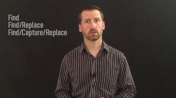 Using Regular Expressions To Find And Replace Text