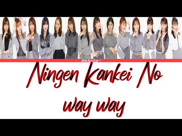 Morning Musume '20 (モーニング娘。'20) Ningen Kankei No way way