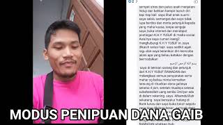 waspada penipuan dengan modus DANA GAIB