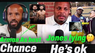 Mighty Mouse Says Arman Can Beat Ilia 👀 | DC Calls Out Jon Jones’ Arthritis Claim