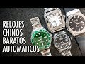 Relojes Chinos Automáticos Baratos Tevise y Jaragar - Unboxing y Opiniones en Español (v2)