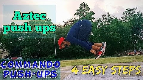 How To Do Aztec Push Ups | Commando Push Ups Tutorial In Hindi | Toe Touch Push ups For Beginners ||