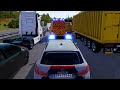 Emergency call 112  austrian police responding 4k