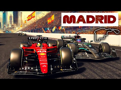 Playing the Official 2026 Madrid Circuit with this NEW F1 Mod!