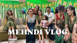 Sister’s Mehndi  Vlog🥰