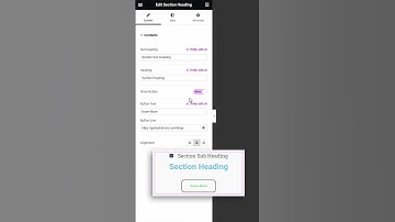 Section Heading - Web Bricks Elementor Addons for WordPress #shorts #elementor #design #webbuilder