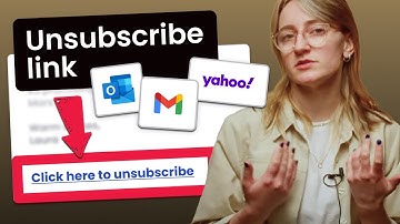 How to add an unsubscribe link to an email