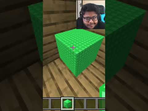 Minecraft illusion 😱#minecraft #technogamerz #gaming #spideygamer #minecraft best illusion