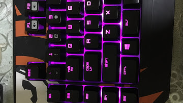 Test Keyboard Visualizer razer blackwidow chroma
