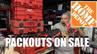 An ACTUAL sale at Home Depot FREE Milwaukee PACKOUTS Is it a recession or is it girl math