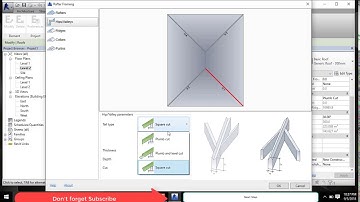 Revit Extensions Download & Create a Roof (Rafter & purlin)
