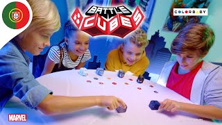 NOVO Spot Battle Cubes Marvel 🪨🖐️ ✂ PT | COLORBABY