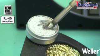 weller how to use a soldering tip activator