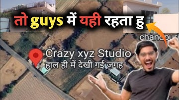 Crazy xyz studio location map🗺️l stay haunted truck exposed l experiment king ll Kishore Aashiq 🤡 ll