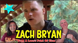 Music Reaction | First time Reaction Zach Bryan - From A Lover's Point Of View